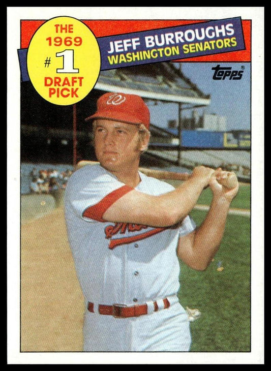 1985 Topps #272 Jeff Burroughs
