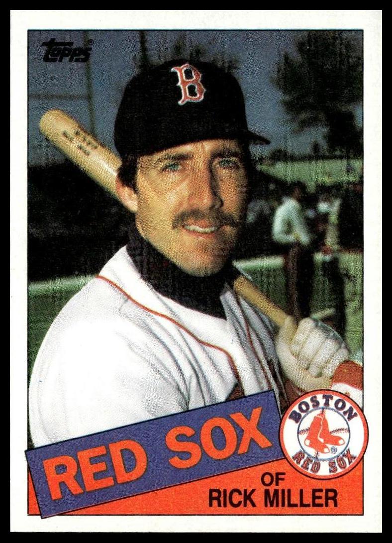1985 Topps #502 Rick Miller
