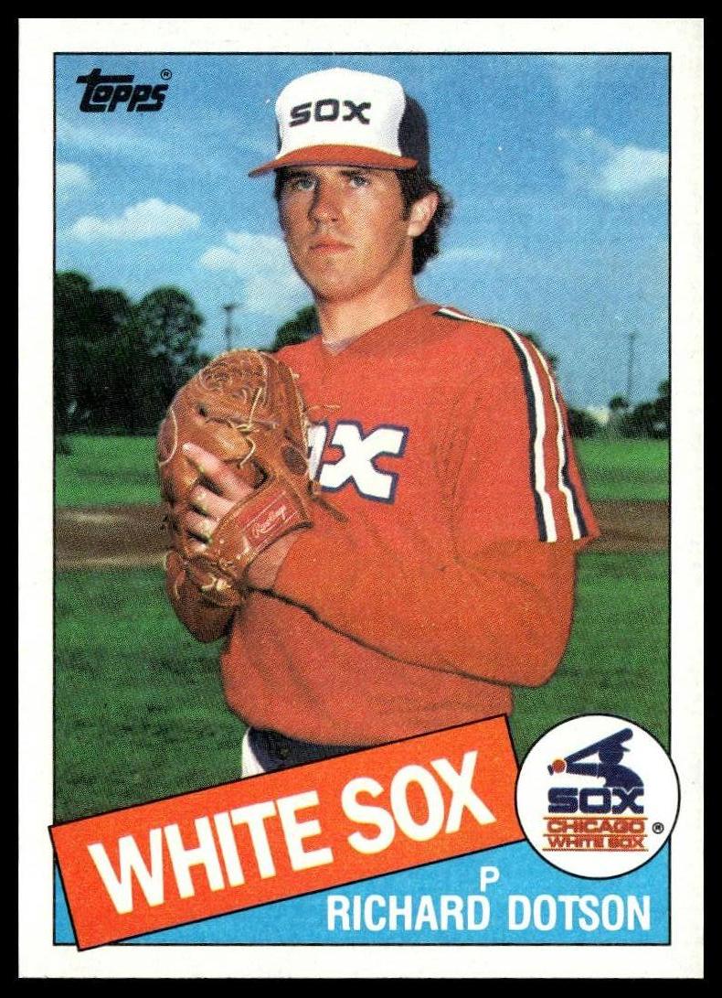 1985 Topps #364 Richard Dotson