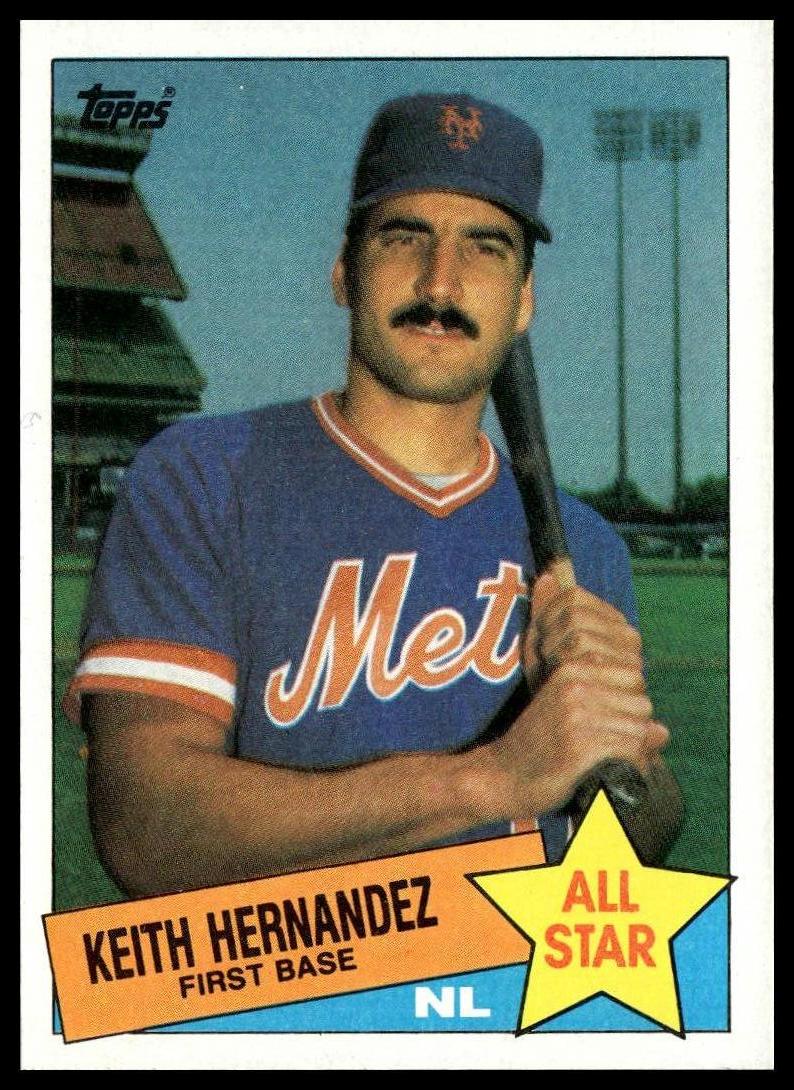 1985 Topps #712 Keith Hernandez