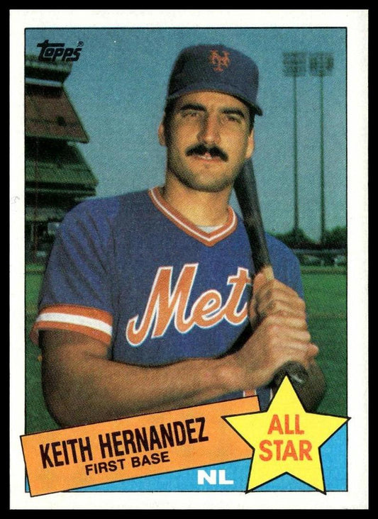 1985 Topps #712 Keith Hernandez