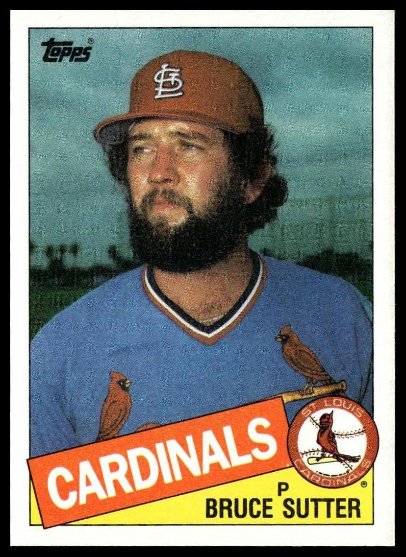 1985 Topps #370 Bruce Sutter