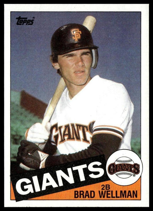 1985 Topps #409 Brad Wellman