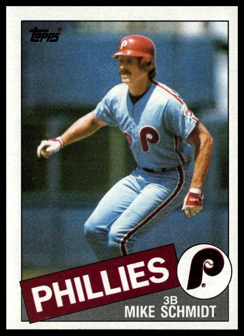 1985 Topps #500 Mike Schmidt