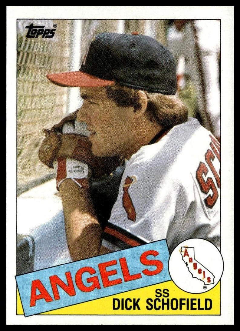 1985 Topps #629 Dick Schofield