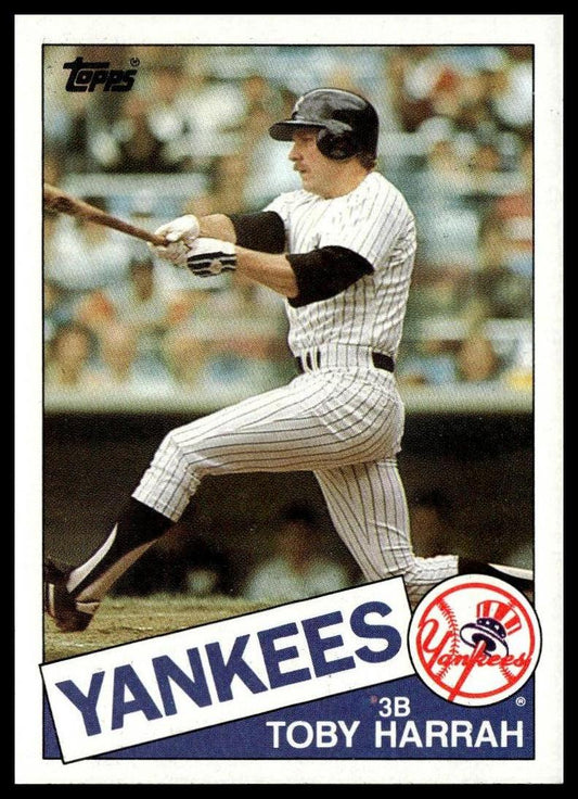 1985 Topps #94 Toby Harrah