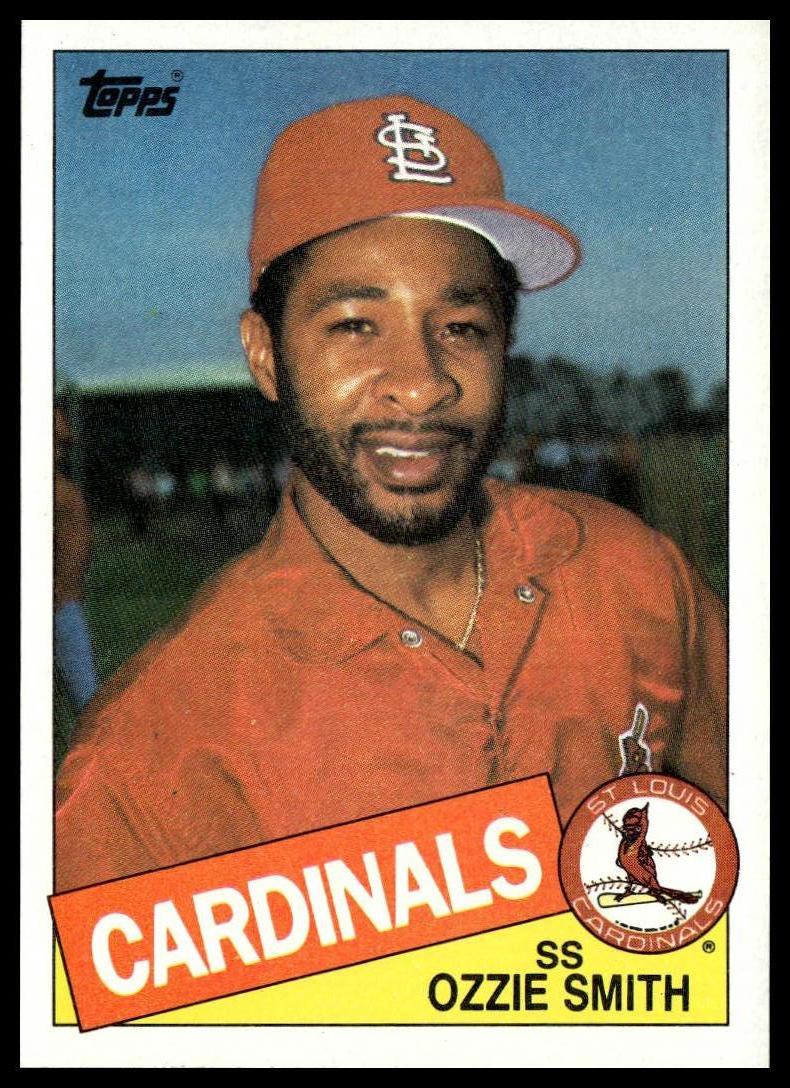1985 Topps #605 Ozzie Smith