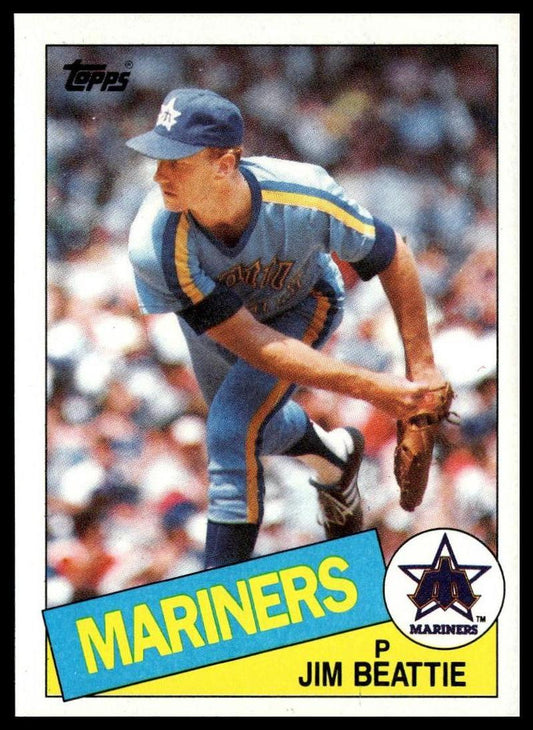 1985 Topps #505 Jim Beattie