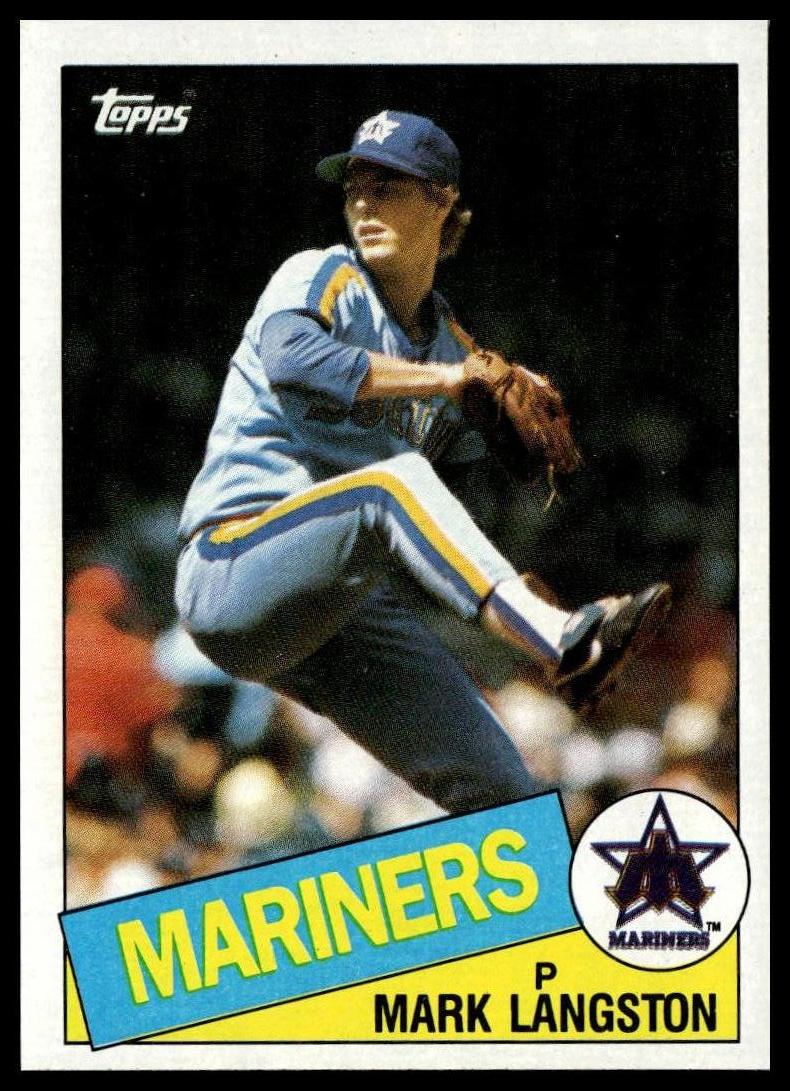1985 Topps #625 Mark Langston