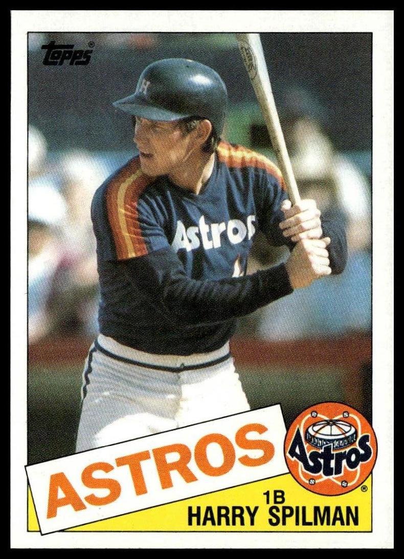 1985 Topps #482 Harry Spilman