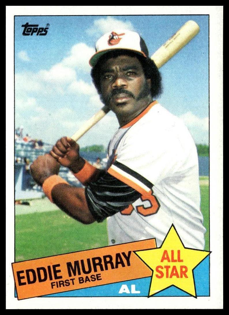 1985 Topps #701 Eddie Murray