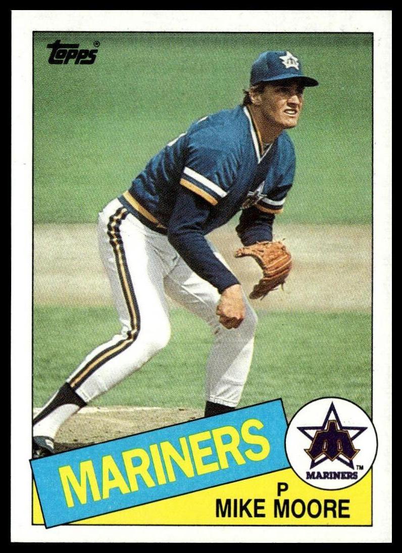 1985 Topps #373 Mike Moore