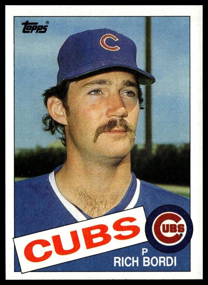 1985 Topps #357 Rich Bordi