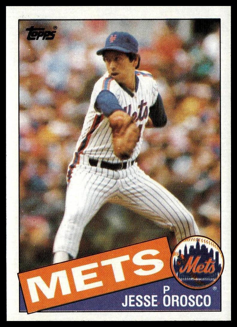 1985 Topps #250 Jesse Orosco