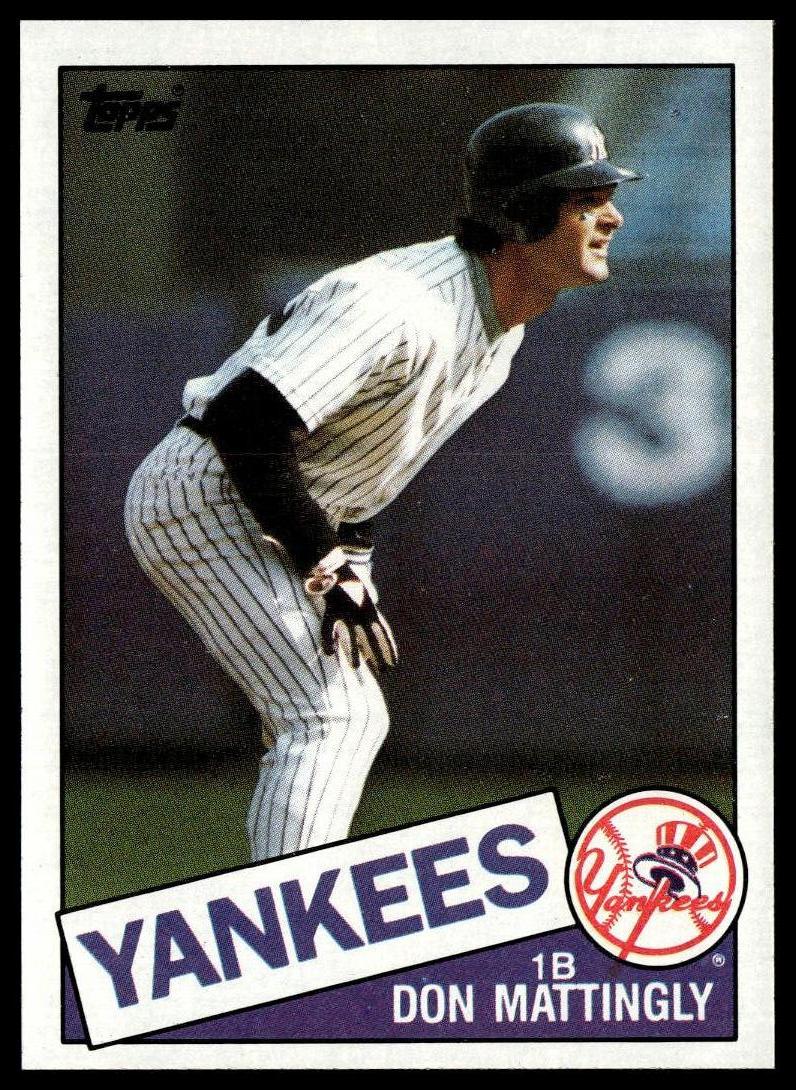 1985 Topps #665 Don Mattingly