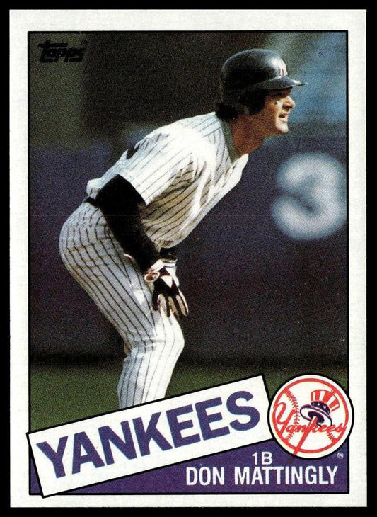 1985 Topps #665 Don Mattingly