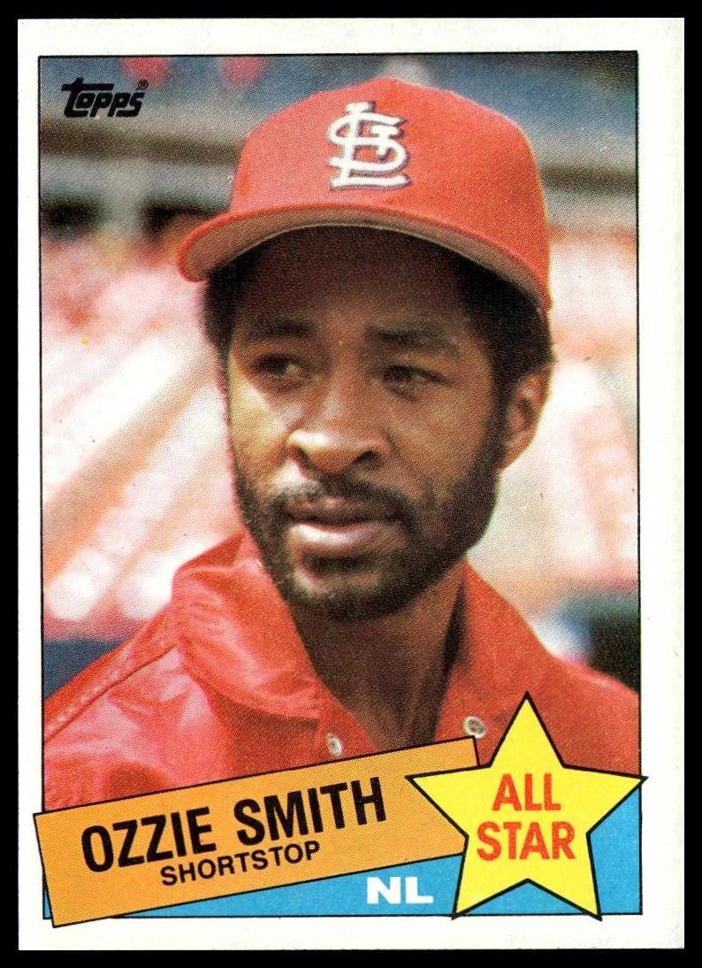 1985 Topps #715 Ozzie Smith