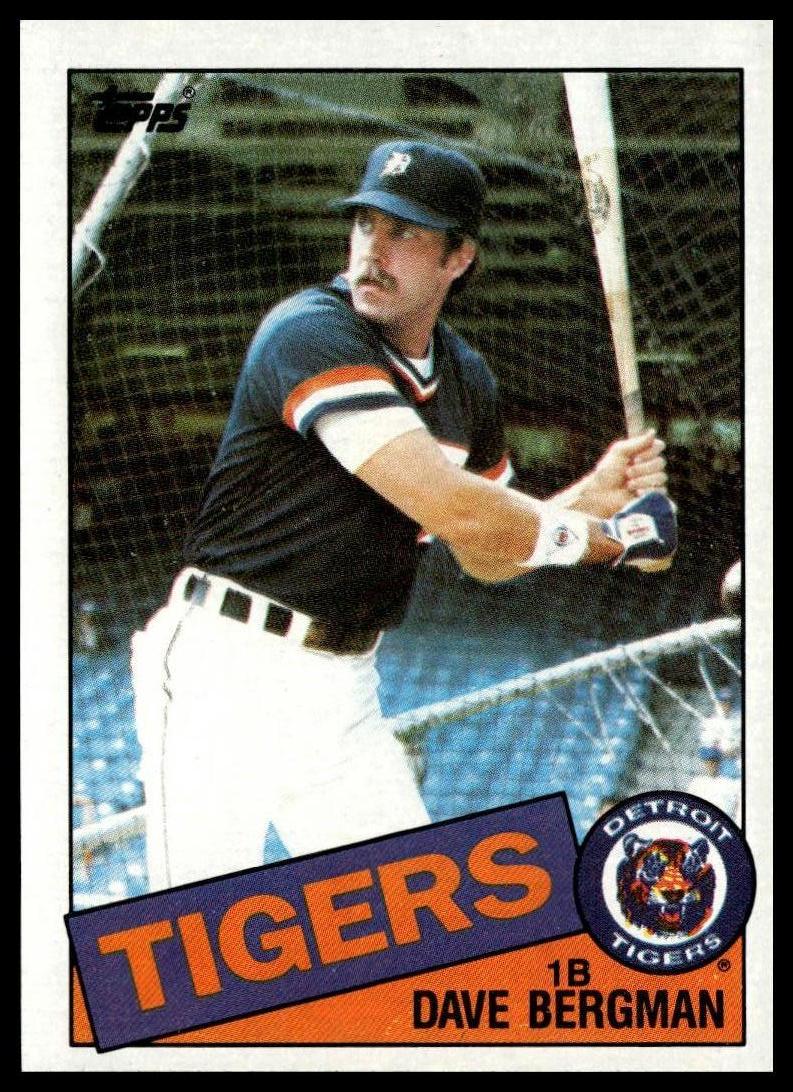 1985 Topps #368 Dave Bergman