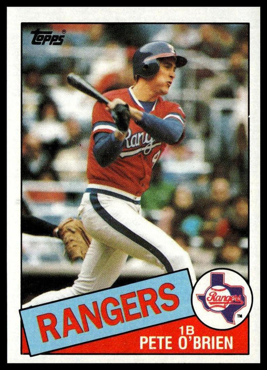 1985 Topps #196 Pete O'Brien