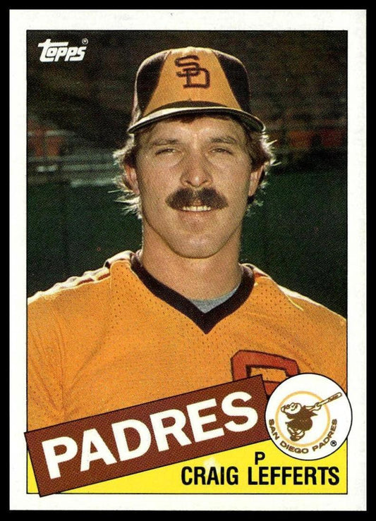 1985 Topps #608 Craig Lefferts