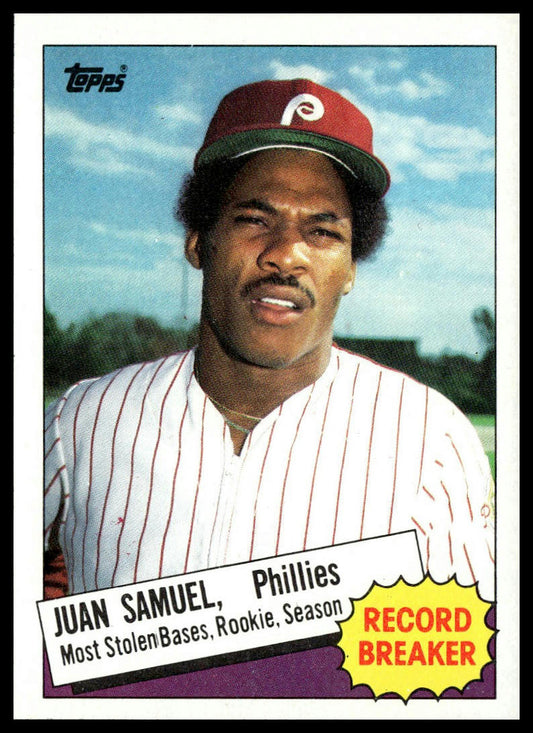 1985 Topps #8 Juan Samuel