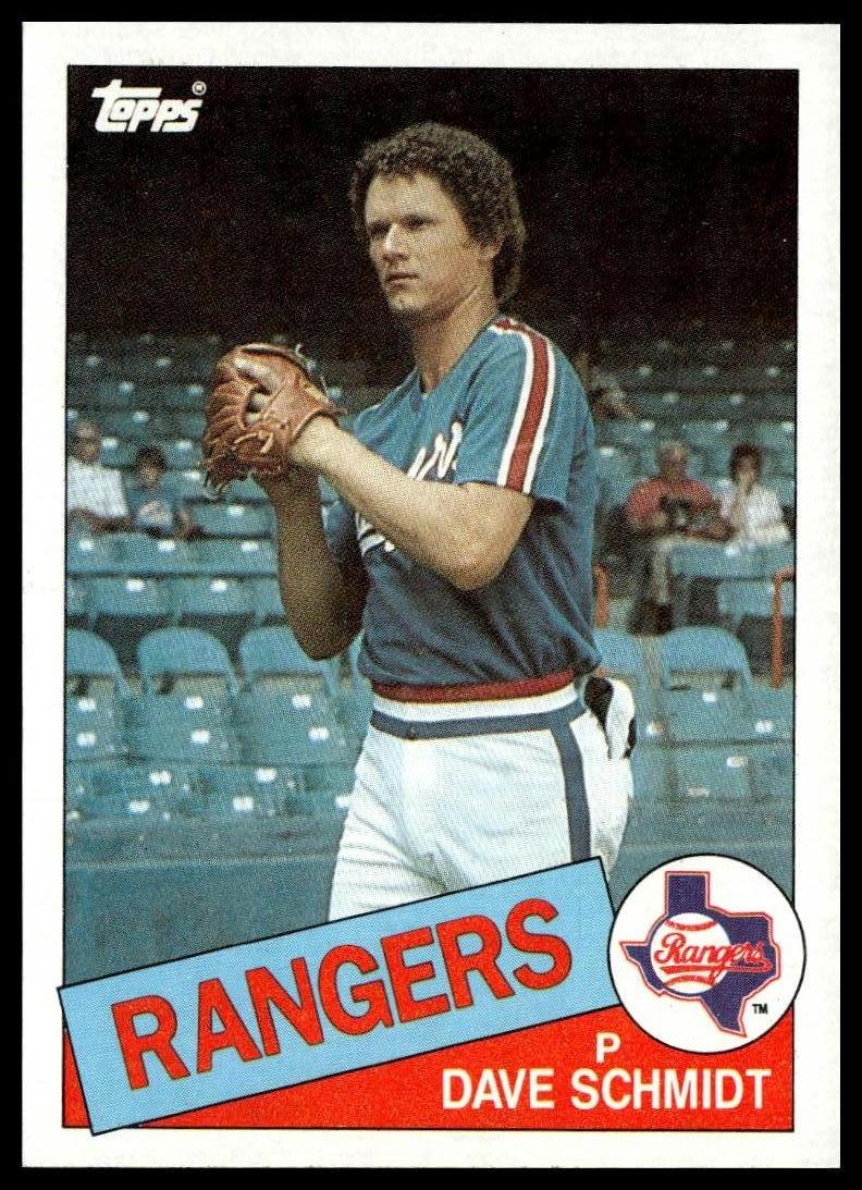 1985 Topps #313 Dave Schmidt