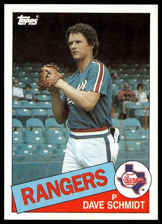 1985 Topps #313 Dave Schmidt
