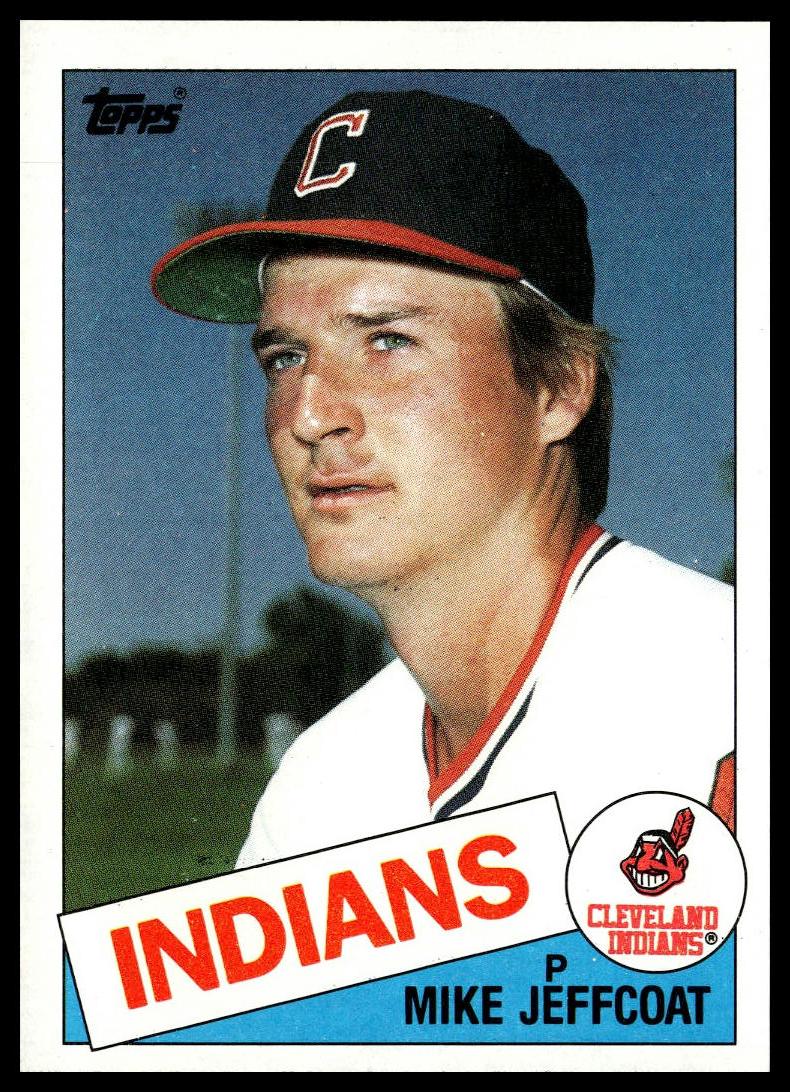 1985 Topps #303 Mike Jeffcoat