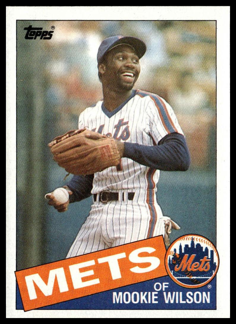 1985 Topps #775 Mookie Wilson