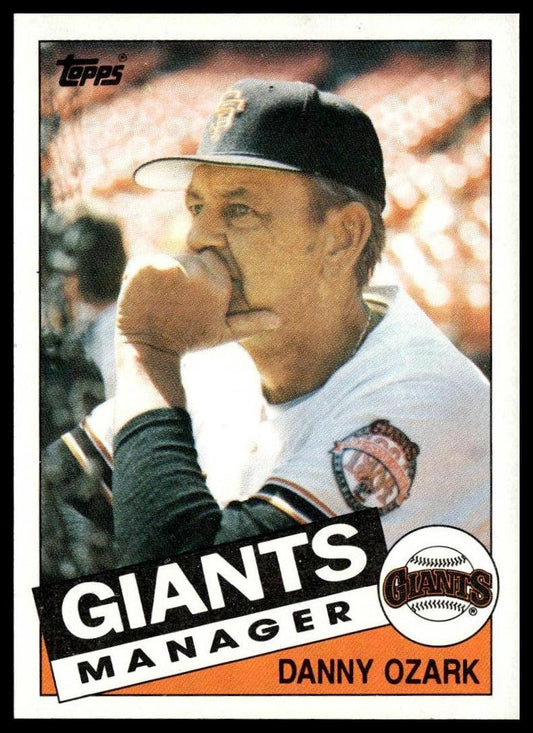 1985 Topps #365 Danny Ozark