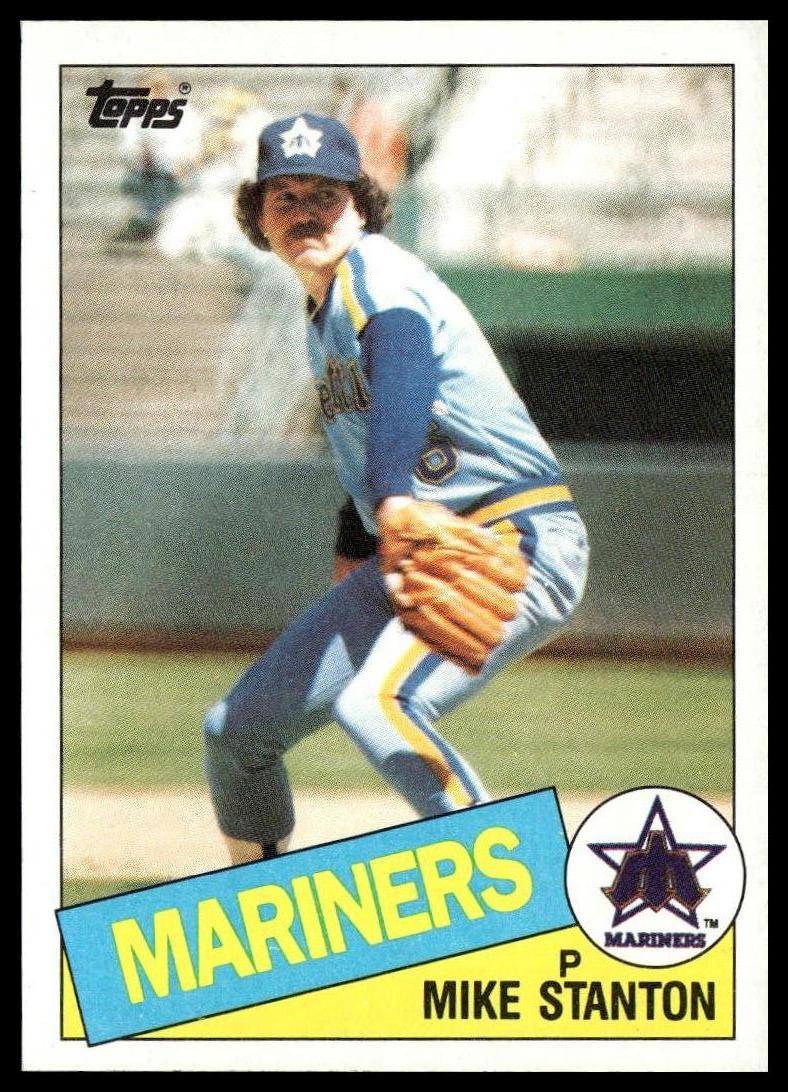 1985 Topps #256 Mike Stanton