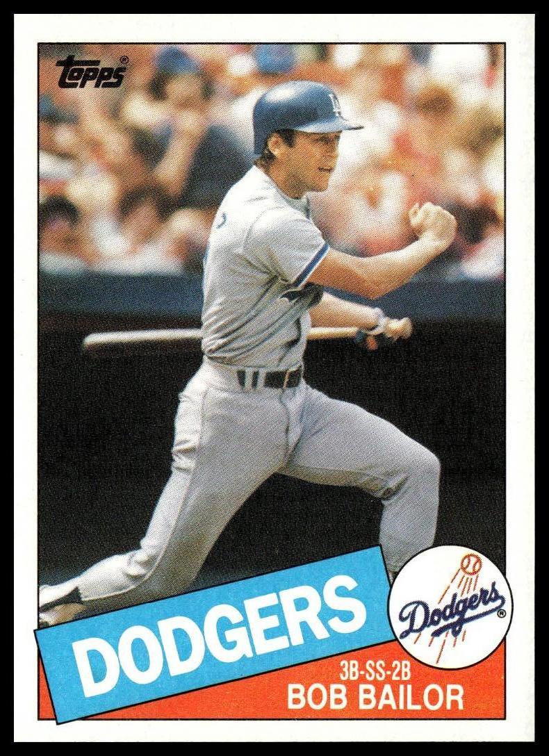 1985 Topps #728 Bob Bailor