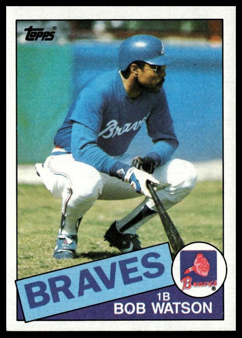 1985 Topps #51 Bob Watson