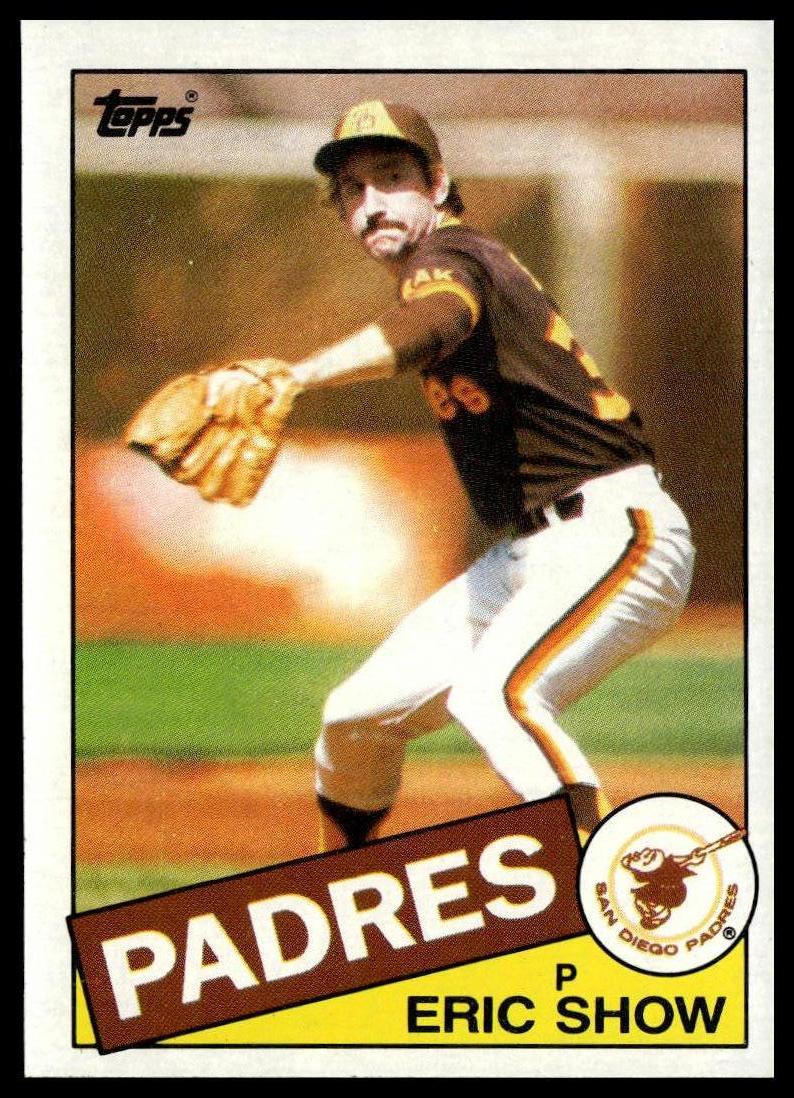 1985 Topps #118 Eric Show