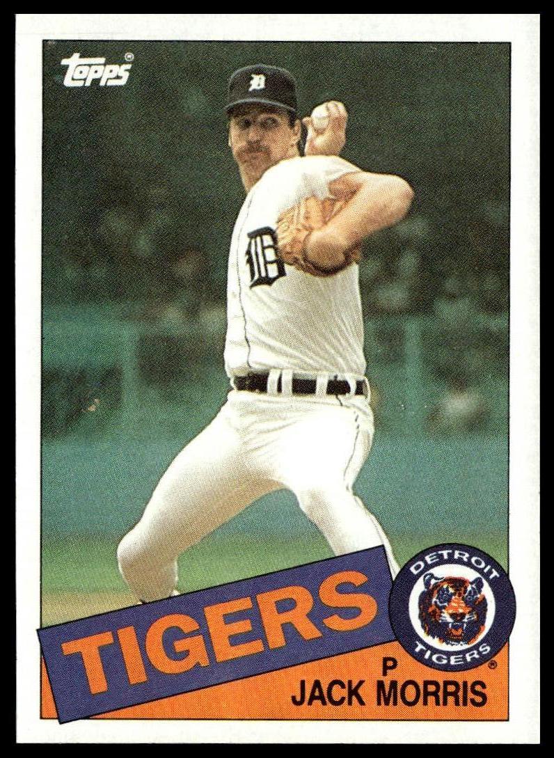 1985 Topps #610 Jack Morris