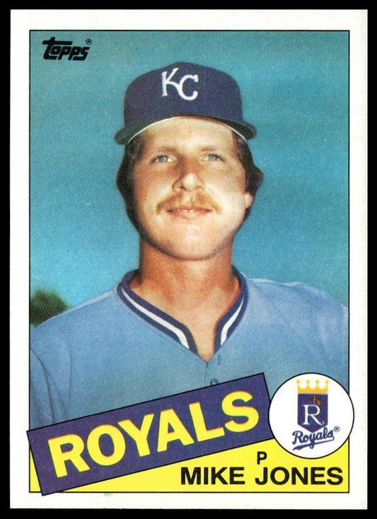 1985 Topps #244 Mike Jones