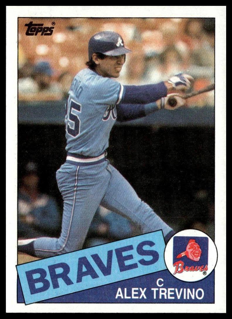 1985 Topps #747 Alex Trevino