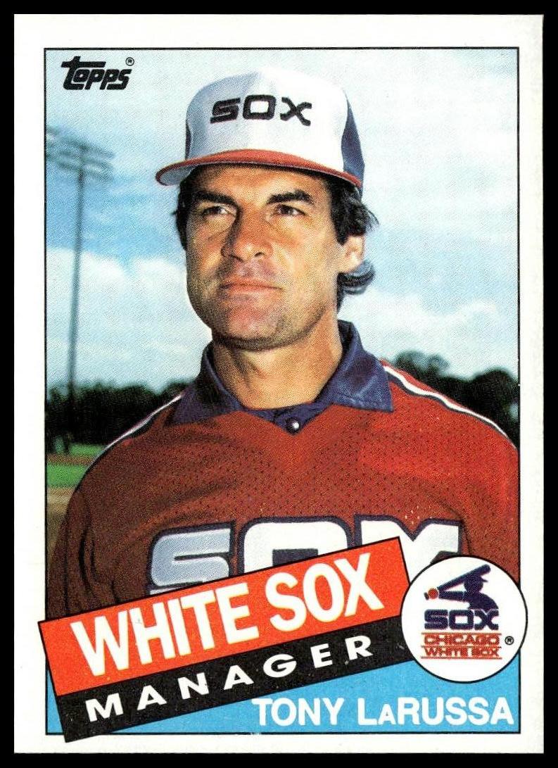 1985 Topps #466 Tony LaRussa