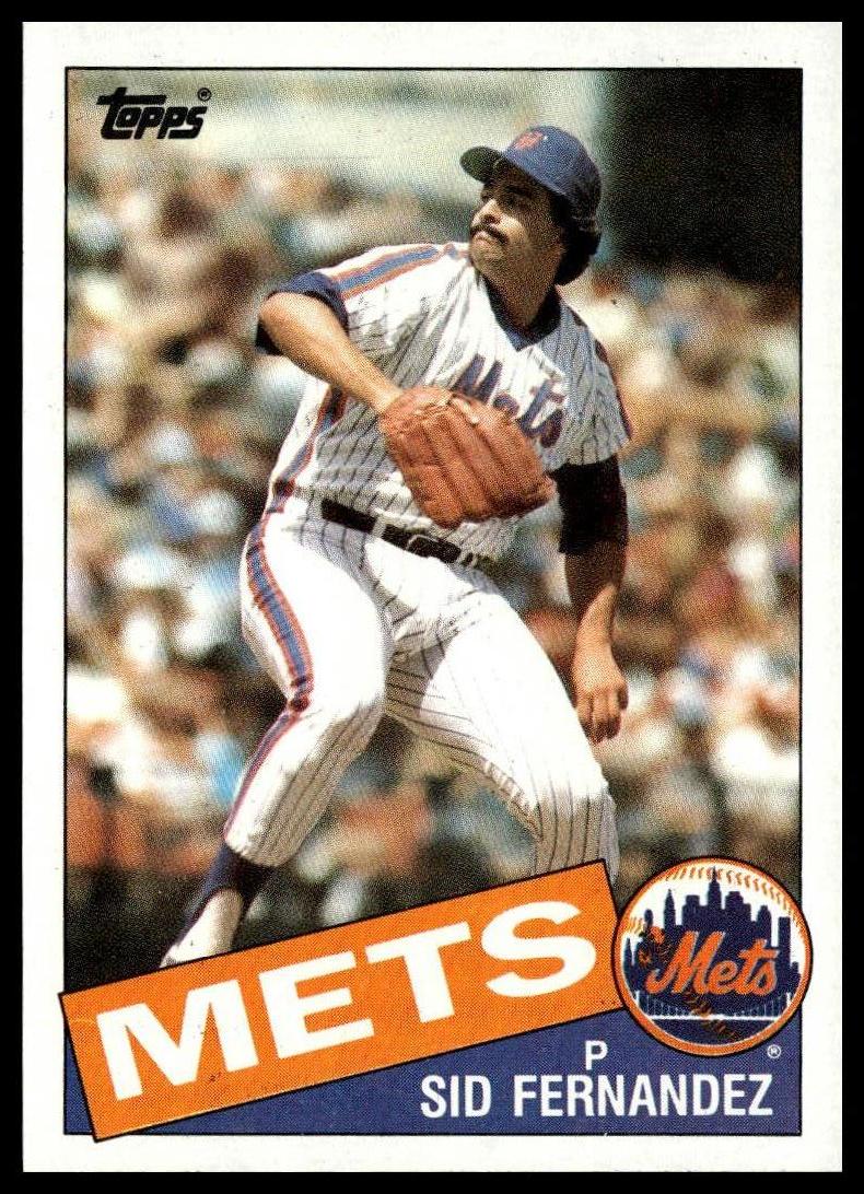 1985 Topps #649 Sid Fernandez