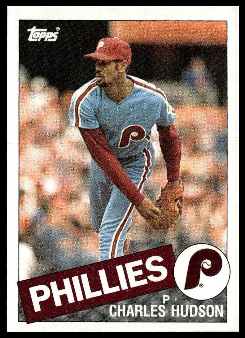 1985 Topps #379 Charles Hudson