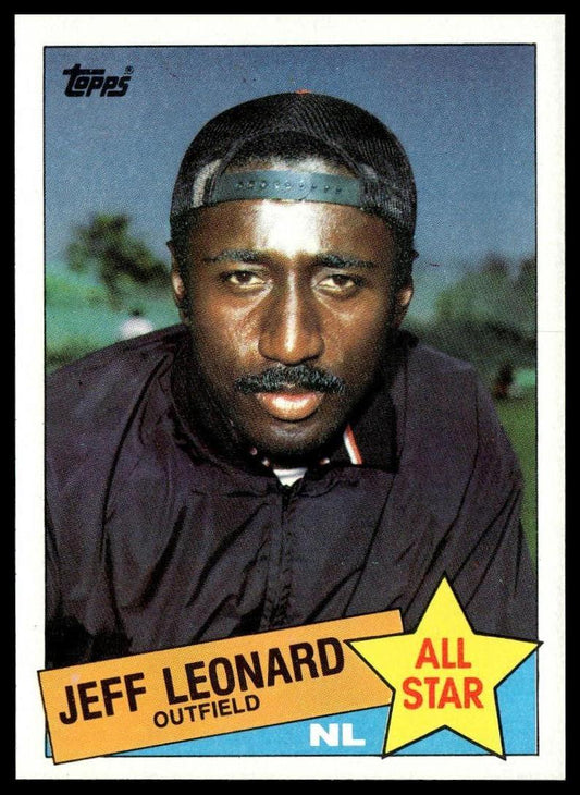 1985 Topps #718 Jeff Leonard