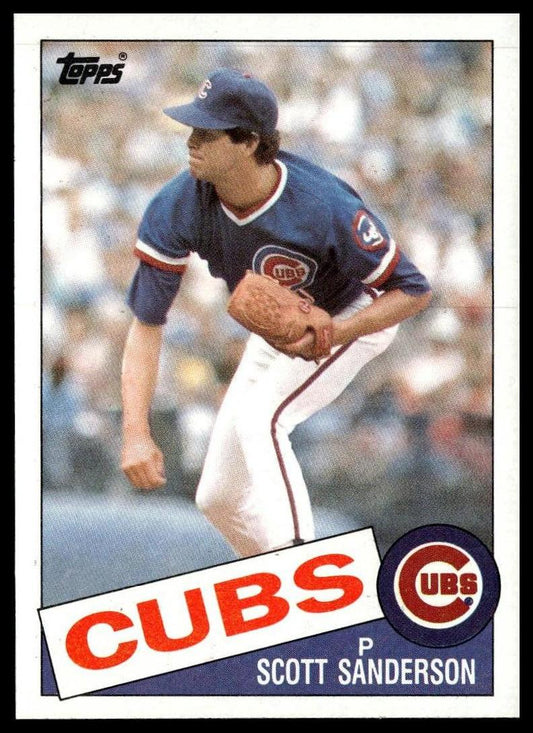 1985 Topps #616 Scott Sanderson