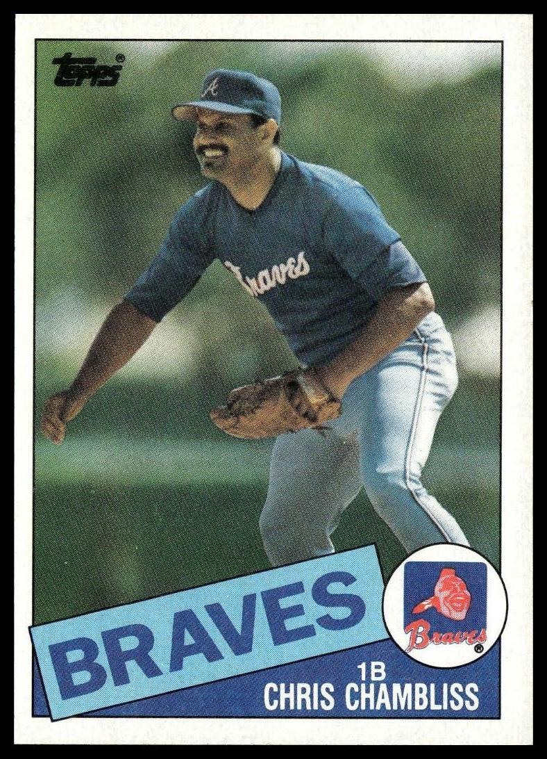 1985 Topps #518 Chris Chambliss