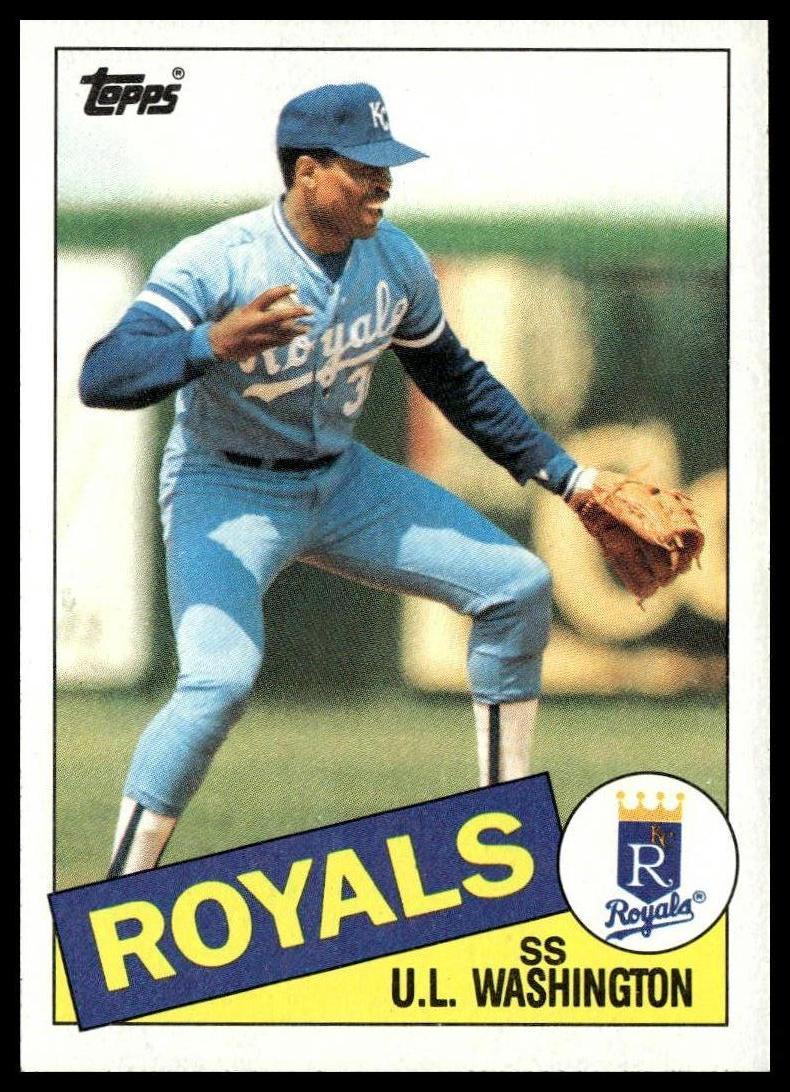 1985 Topps #431 U.L. Washington