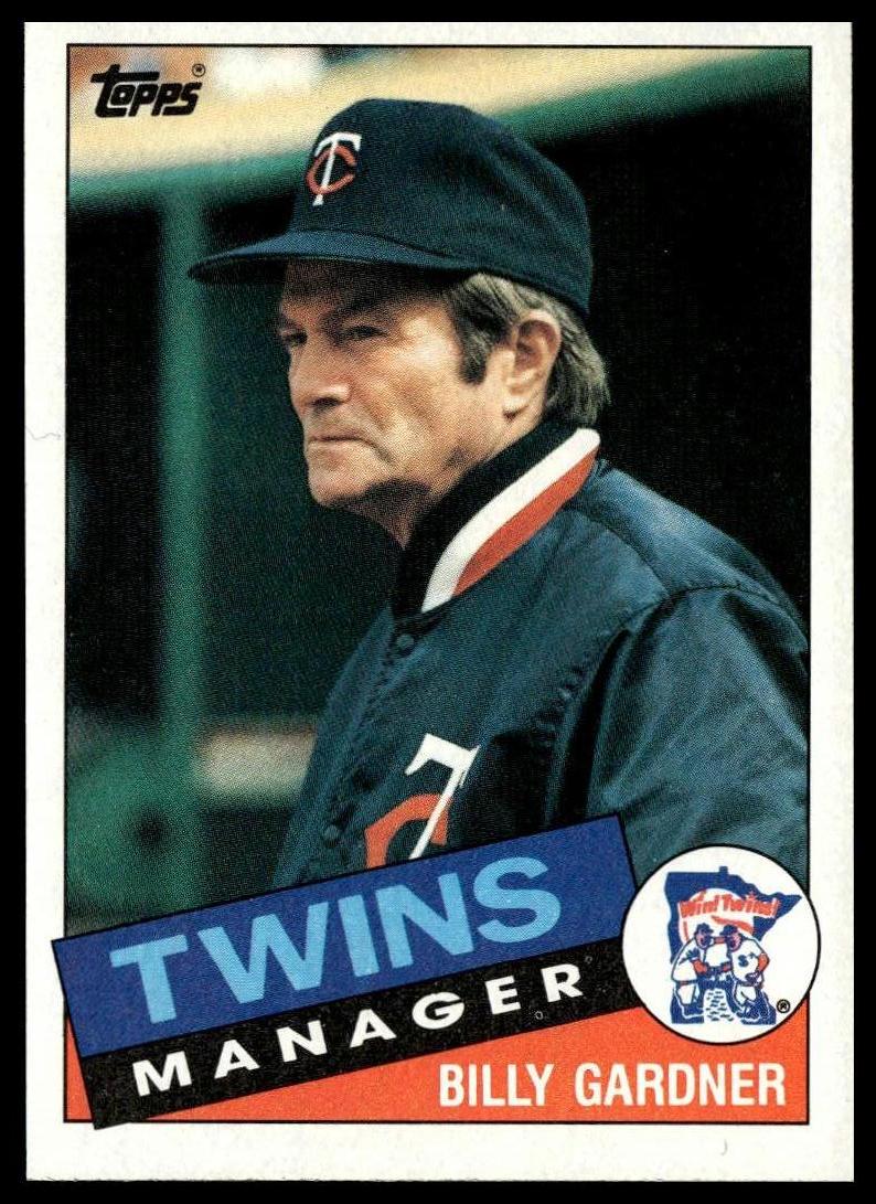 1985 Topps #213 Billy Gardner