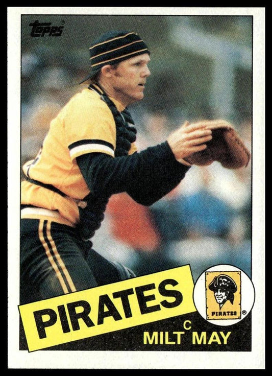 1985 Topps #509 Milt May
