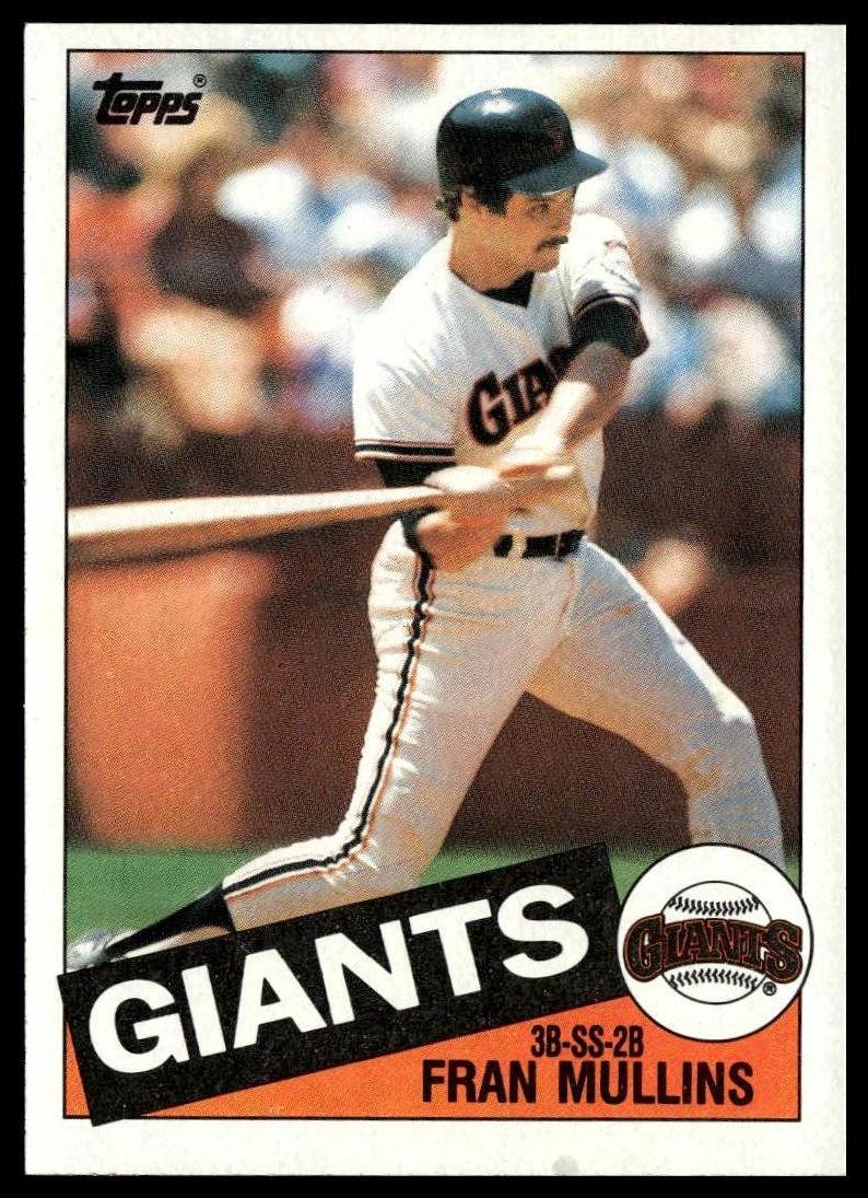 1985 Topps #283 Fran Mullins