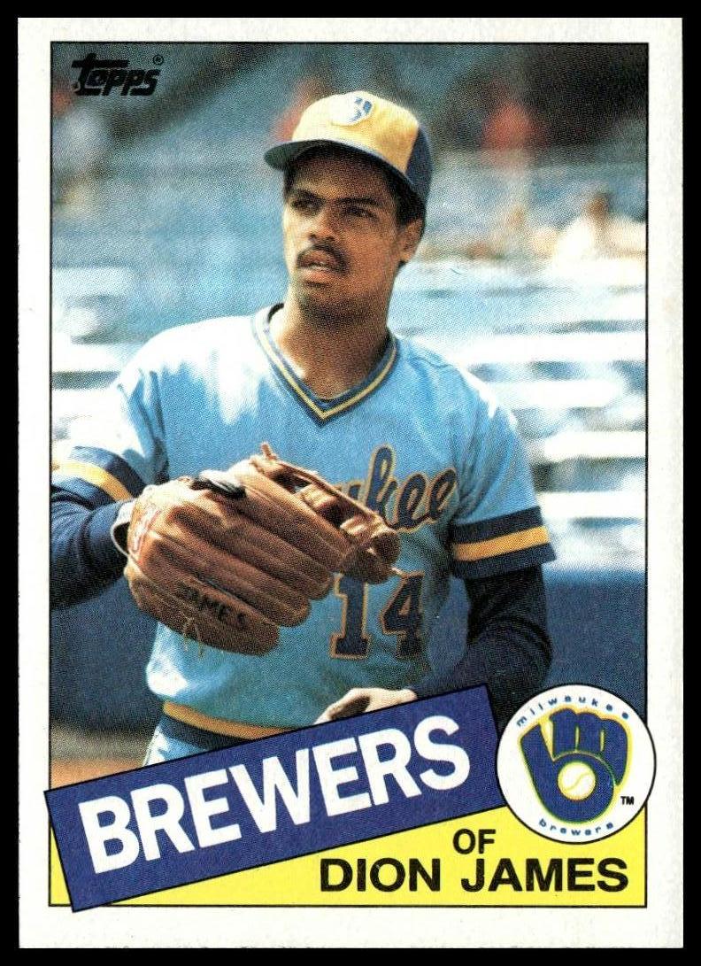 1985 Topps #228 Dion James