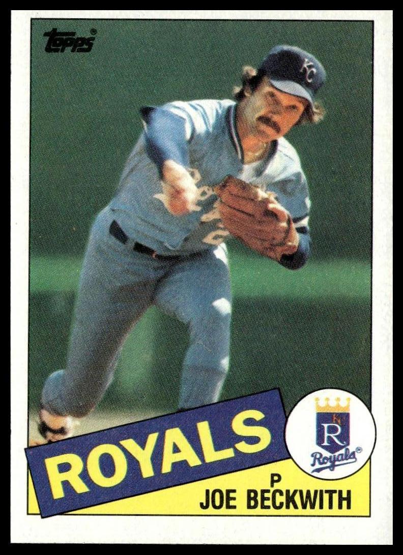 1985 Topps #77 Joe Beckwith