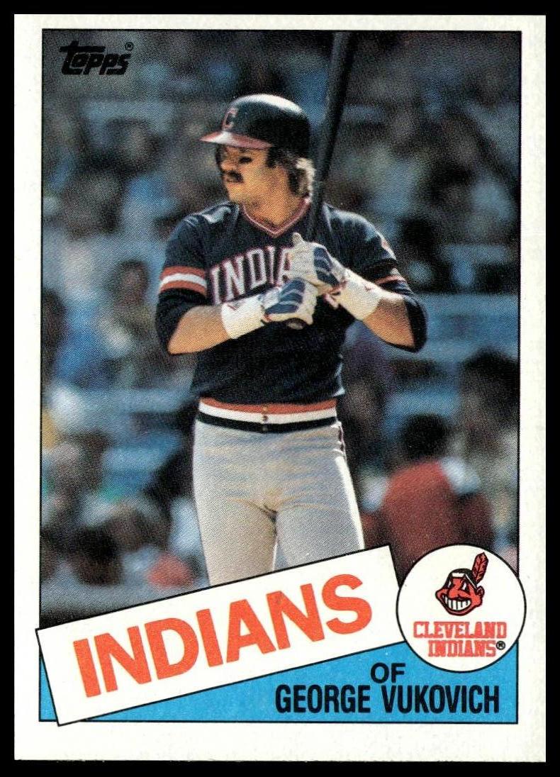 1985 Topps #212 George Vukovich